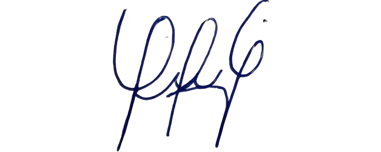 Firma de Wendy Mercado